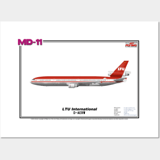 McDonnell Douglas MD-11 - LTU International (Art Print) Posters and Art